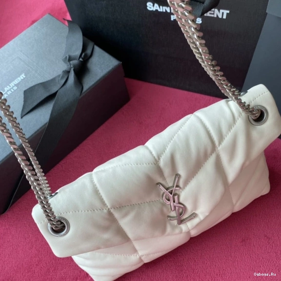 PUFFER QUILTED SMALL IN BAG LAMBSKIN YSL 0804